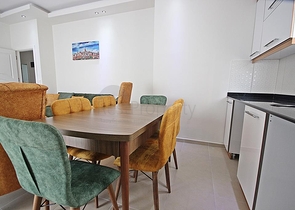 Трехкомнатная квартира с мебелью в районе Махмутлар