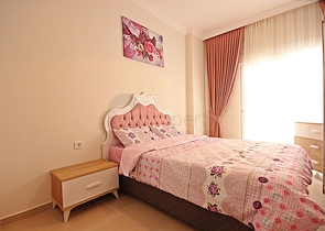 Трехкомнатная квартира с мебелью в районе Махмутлар