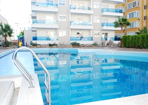 Двухкомнатная квартира в центре Махмутлара