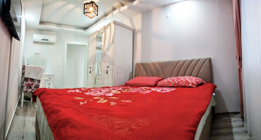 Квартира 2+1 с мебелью в микрорайоне Хурма Коньяалты 