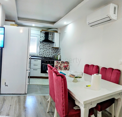 Квартира 2+1 с мебелью в микрорайоне Хурма Коньяалты 