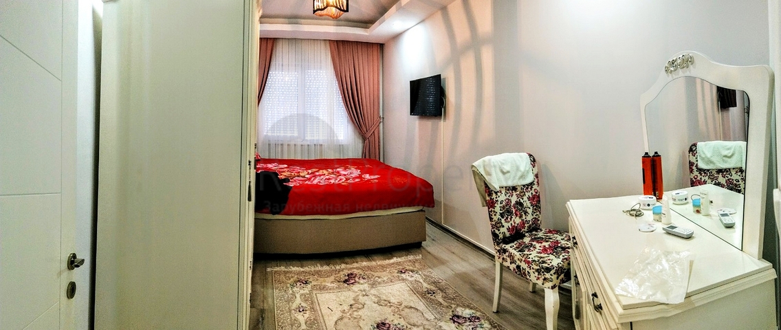 Квартира 2+1 с мебелью в микрорайоне Хурма Коньяалты 