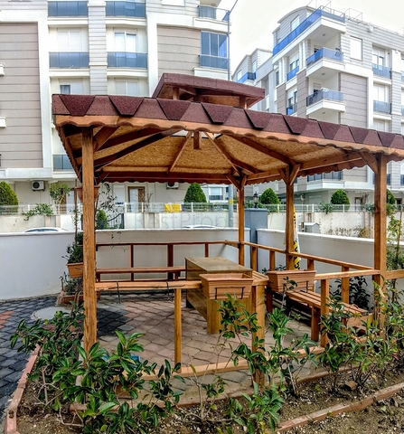 Квартира 2+1 с мебелью в микрорайоне Хурма Коньяалты 