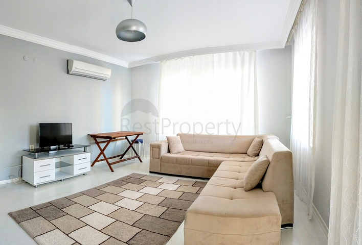 Квартира 1+1 с мебелью в районе Коньяалты Анталья до моря 700 м