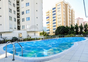 Квартира 1+1 с мебелью в районе Коньяалты Анталья до моря 700 м