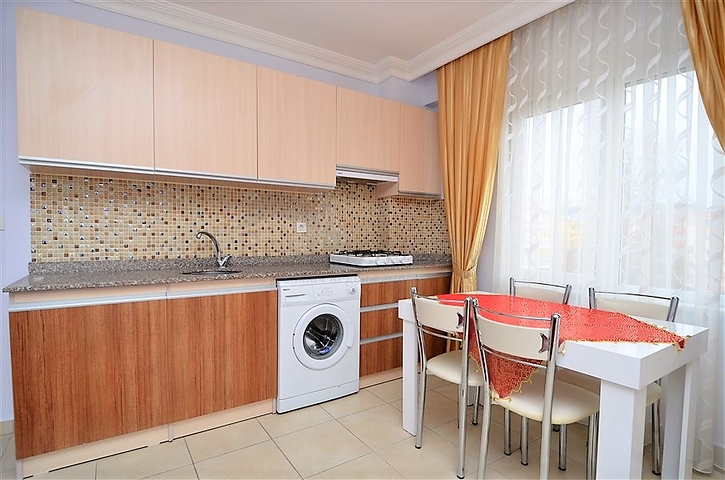 Меблированная квартира планировки 1+1 в Махмутларе