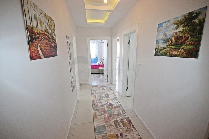 Меблированная квартира 2+1 в районе Махмутлар