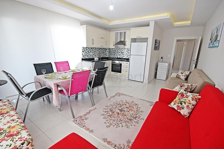 Меблированная квартира 2+1 в районе Махмутлар