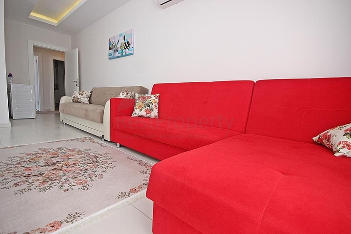 Меблированная квартира 2+1 в районе Махмутлар