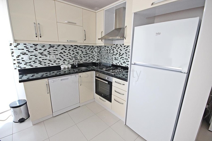 Меблированная квартира 2+1 в районе Махмутлар