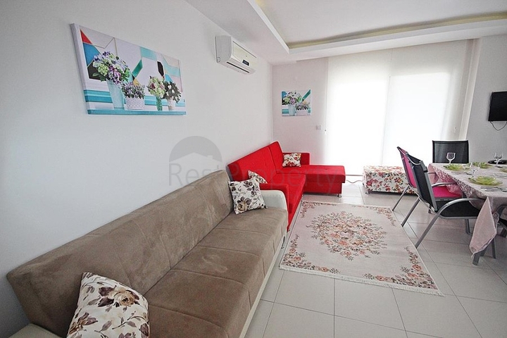 Меблированная квартира 2+1 в районе Махмутлар