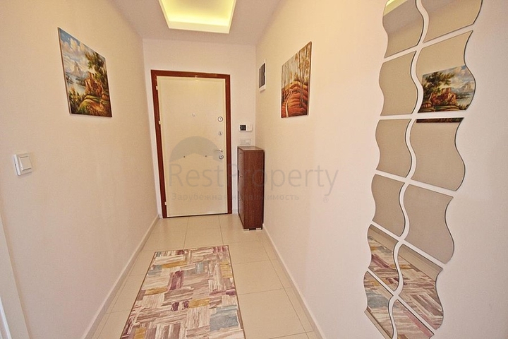 Меблированная квартира 2+1 в районе Махмутлар