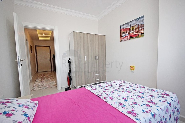 Меблированная квартира 2+1 в районе Махмутлар