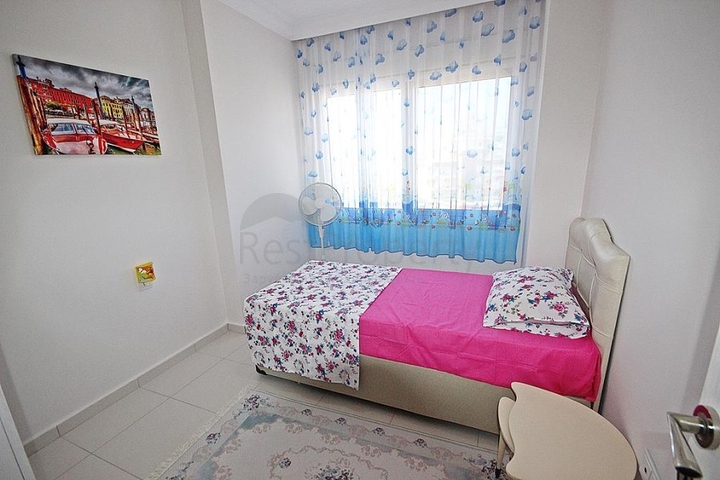 Меблированная квартира 2+1 в районе Махмутлар