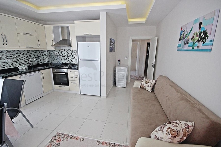 Меблированная квартира 2+1 в районе Махмутлар