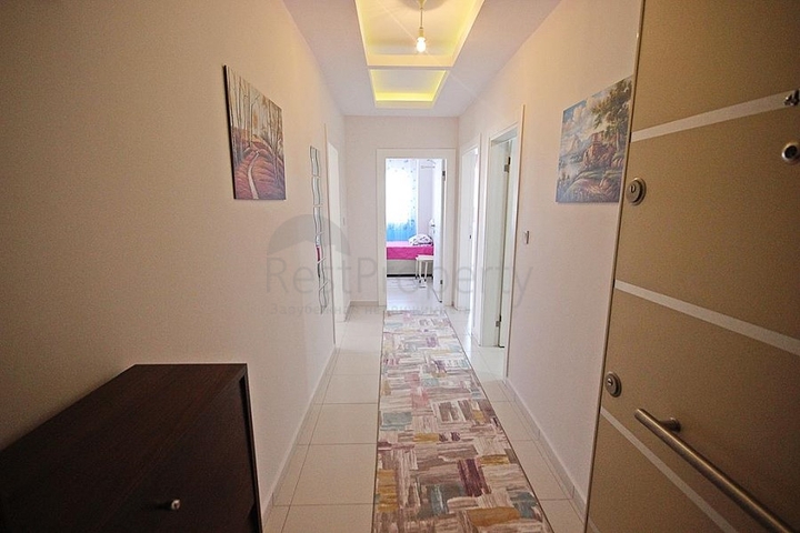 Меблированная квартира 2+1 в районе Махмутлар