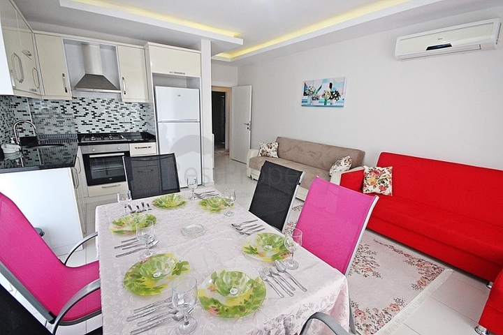 Меблированная квартира 2+1 в районе Махмутлар