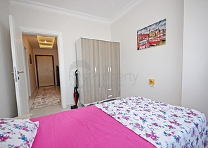 Меблированная квартира 2+1 в районе Махмутлар