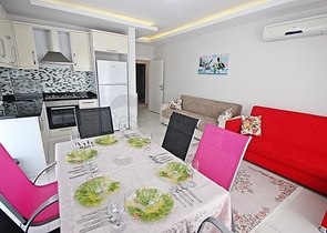 Меблированная квартира 2+1 в районе Махмутлар