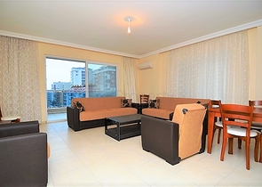 Меблированная квартира планировкой 2+1 в Махмутларе