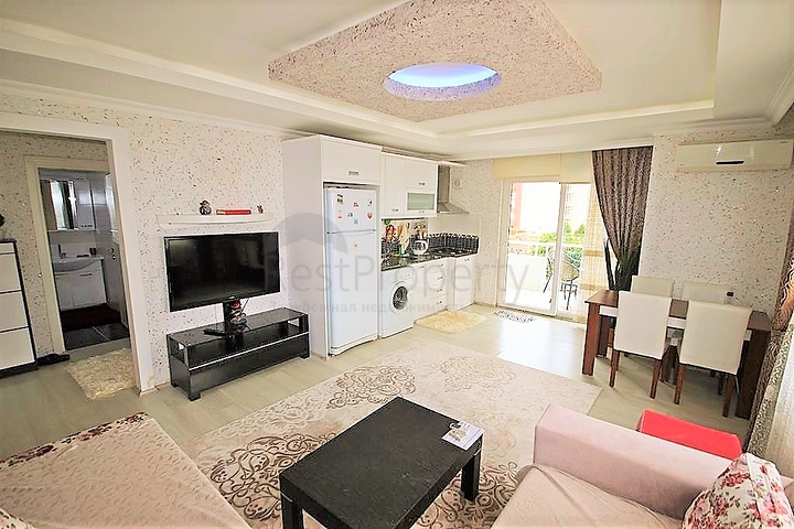 Двухкомнатная квартира с мебелью в Махмутларе