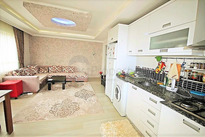 Двухкомнатная квартира с мебелью в Махмутларе