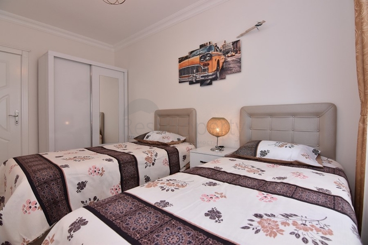 Меблированная квартира 3+1 для всей семьи в Махмутларе