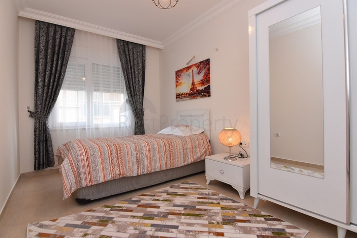 Меблированная квартира 3+1 для всей семьи в Махмутларе