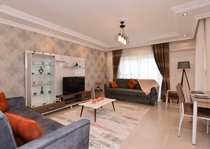 Меблированная квартира 3+1 для всей семьи в Махмутларе