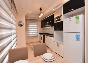 Меблированная квартира 3+1 для всей семьи в Махмутларе