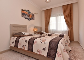 Меблированная квартира 3+1 для всей семьи в Махмутларе