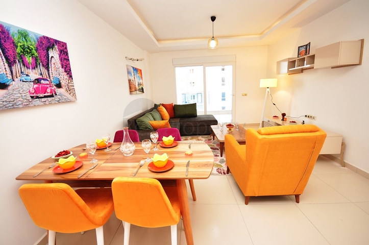 Меблированная квартира 1+1 в комплексе с богатой инфраструктурой