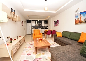 Меблированная квартира 1+1 в комплексе с богатой инфраструктурой