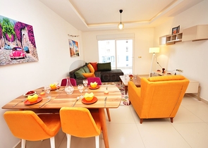 Меблированная квартира 1+1 в комплексе с богатой инфраструктурой