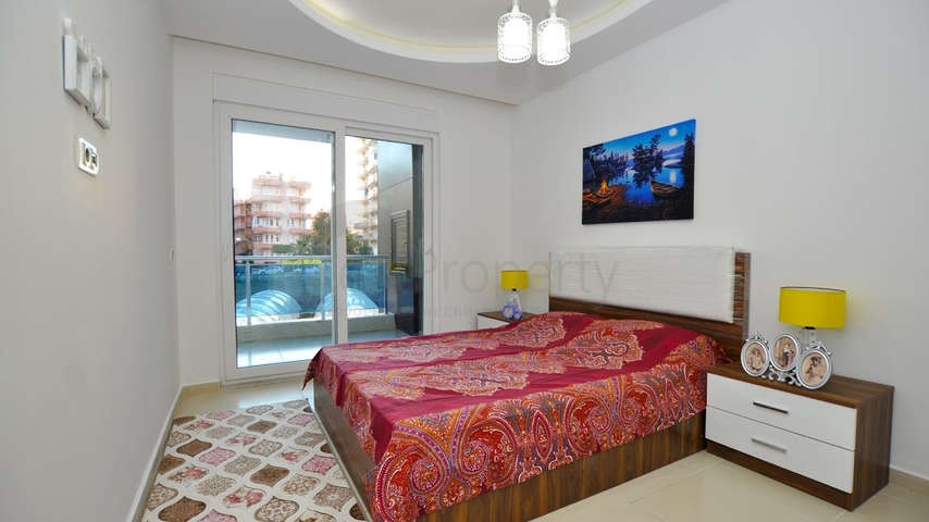 Меблированная квартира планировкой 1+1 в Махмутларе