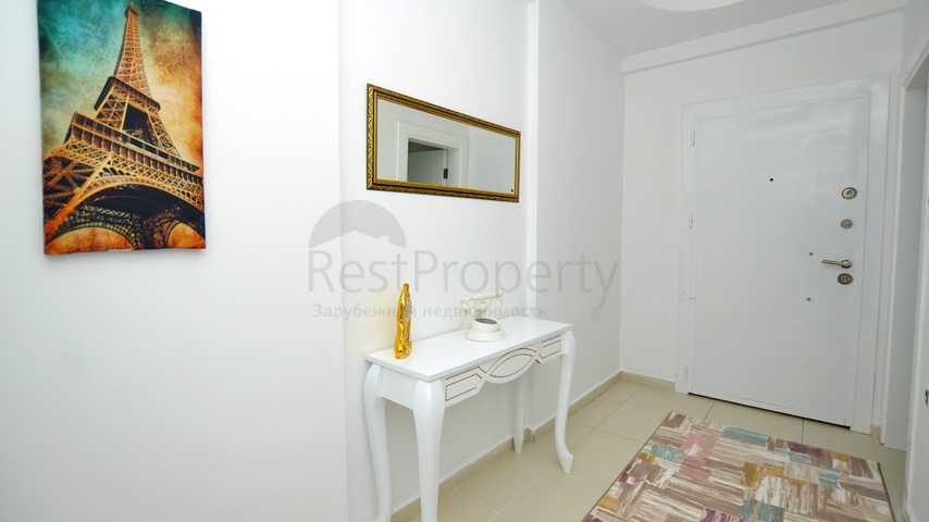 Меблированная квартира планировкой 1+1 в Махмутларе