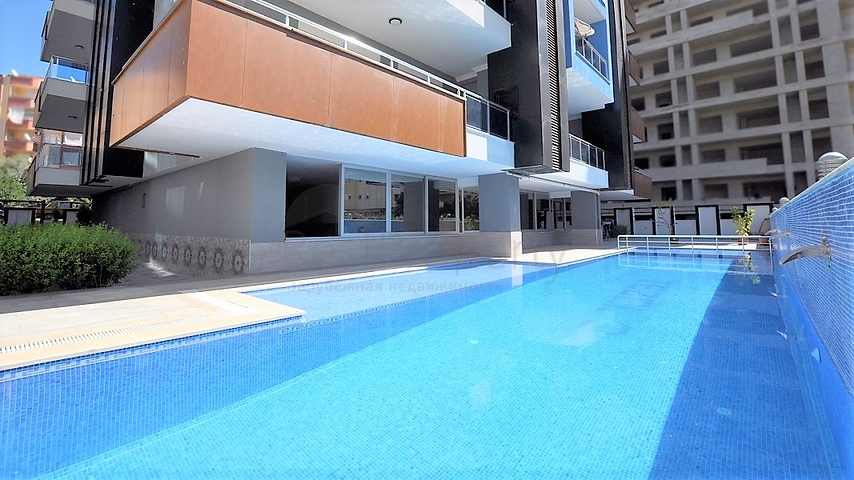 Меблированная квартира планировкой 1+1 в Махмутларе