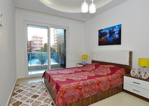 Меблированная квартира планировкой 1+1 в Махмутларе