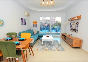 Меблированная квартира планировкой 1+1 в Махмутларе