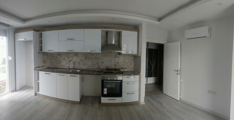 Квартира 1+1 в новом комплексе с газовым отоплением