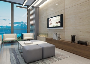 Квартиры 2+1 и 3+1 вс видом на море в центре Анталии