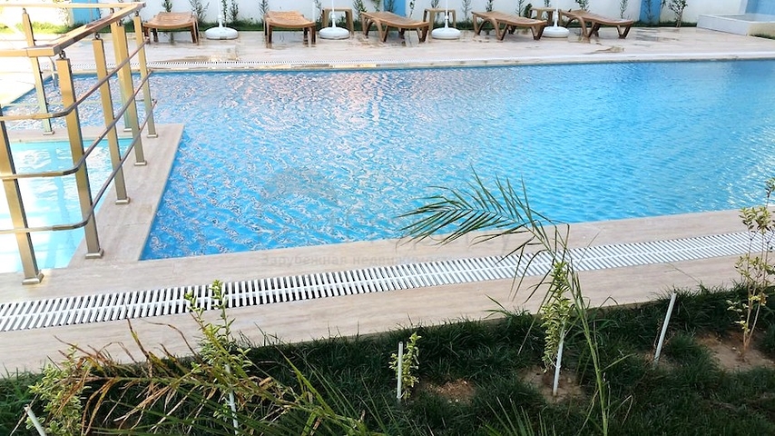 Квартира 2+1 в комплексе с бассейном в Хурме Коньяалты