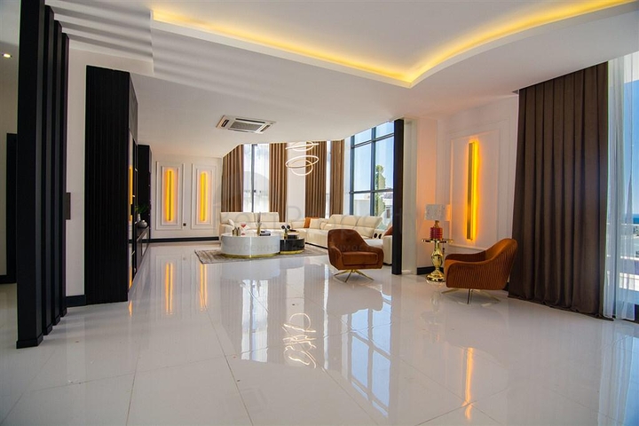 Роскошные отдельно стоящие виллы в районе Каргыджак