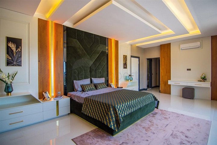 Роскошные отдельно стоящие виллы в районе Каргыджак