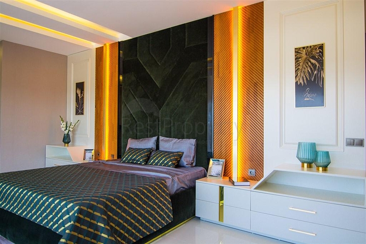 Роскошные отдельно стоящие виллы в районе Каргыджак