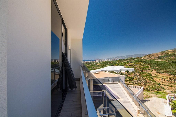 Роскошные отдельно стоящие виллы в районе Каргыджак