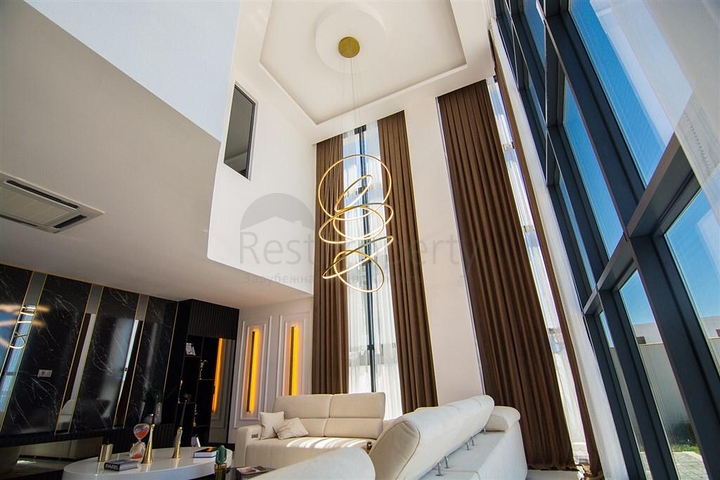 Роскошные отдельно стоящие виллы в районе Каргыджак