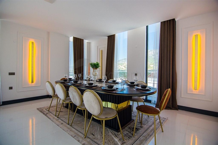 Роскошные отдельно стоящие виллы в районе Каргыджак