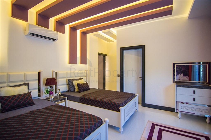 Роскошные отдельно стоящие виллы в районе Каргыджак