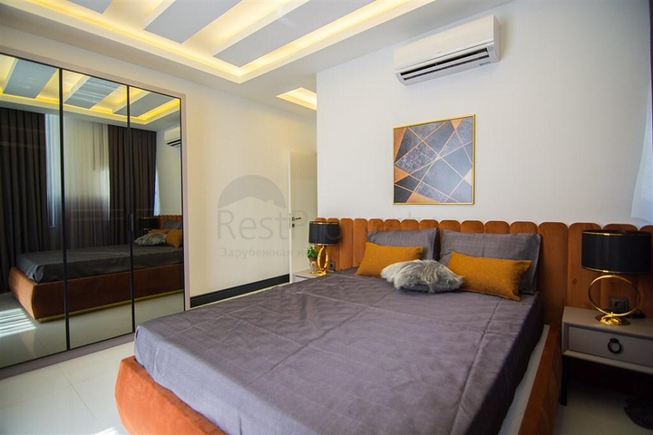 Роскошные отдельно стоящие виллы в районе Каргыджак